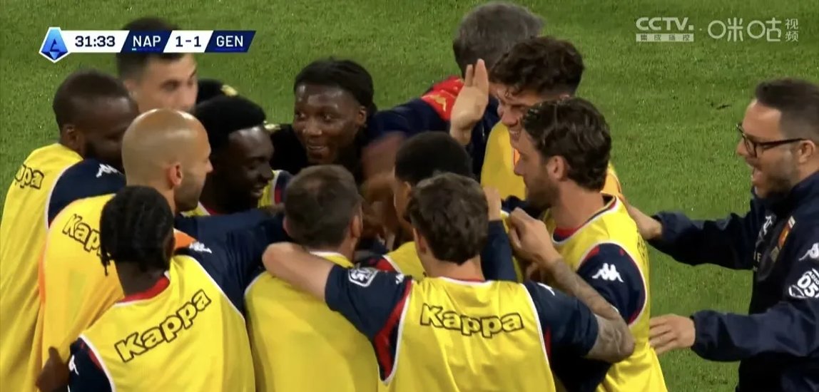 热那亚主场告捷,保级形势稍稍好转 热那亚主场告捷,保级形势稍稍好转