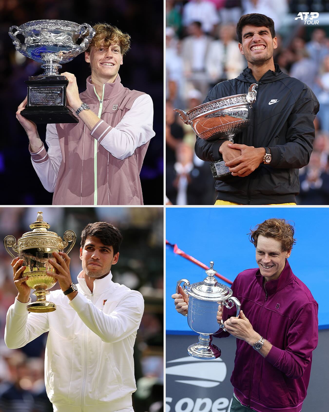 关于拉沃尔杯碾压澳网，辛纳刷新纪录的信息